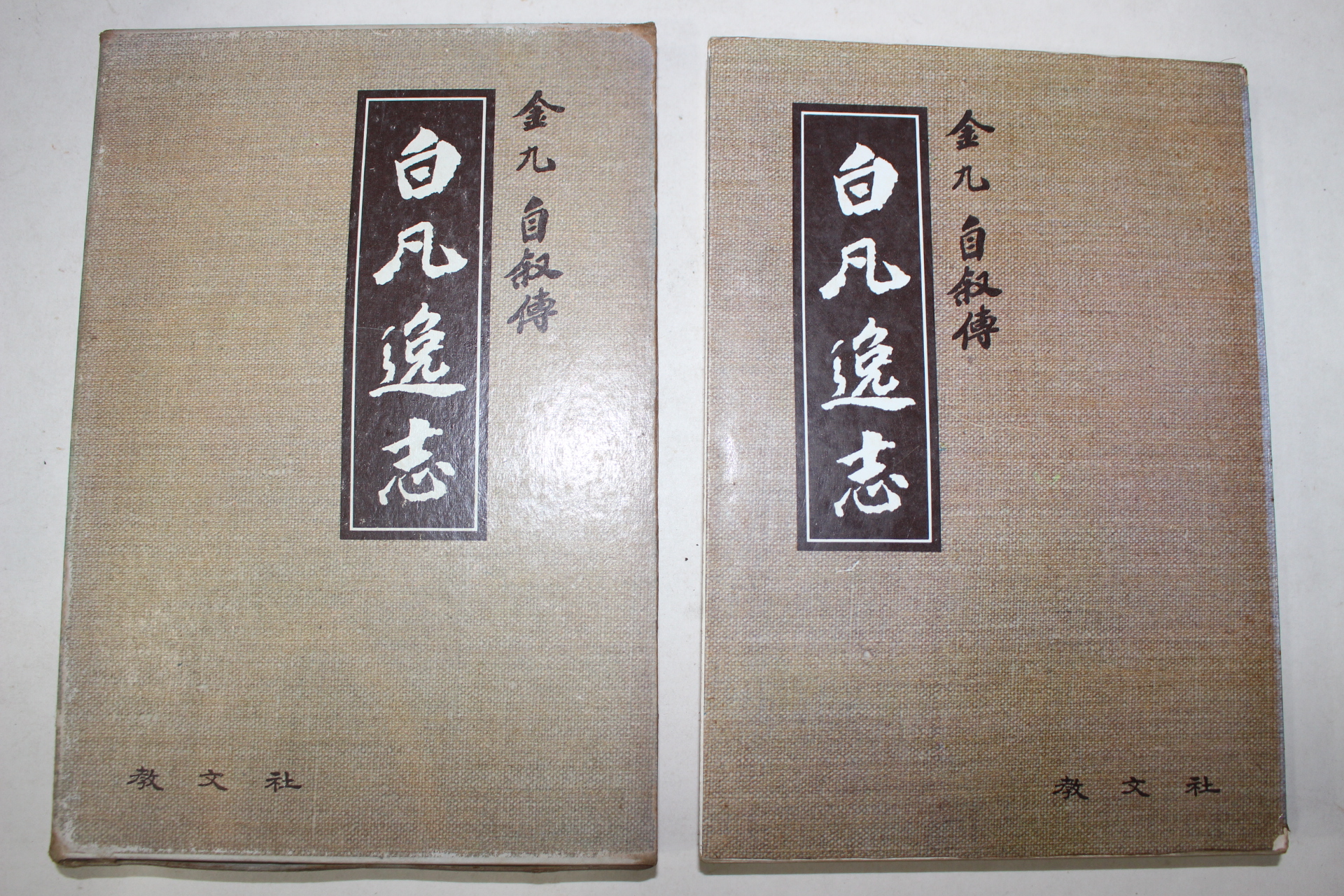 1979년 김구(金九) 백범일지(白凡逸志)