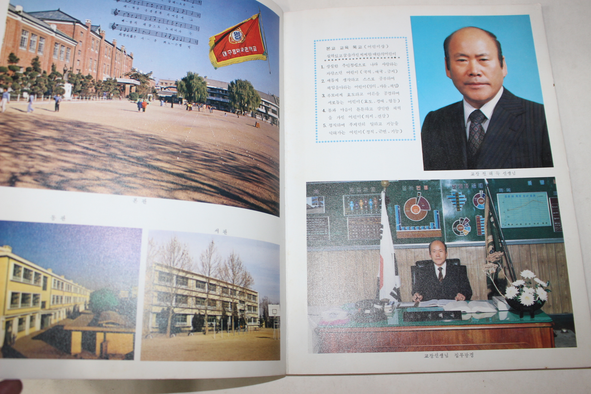 1982년 대구명덕국민학교 제37회 졸업기념 앨범