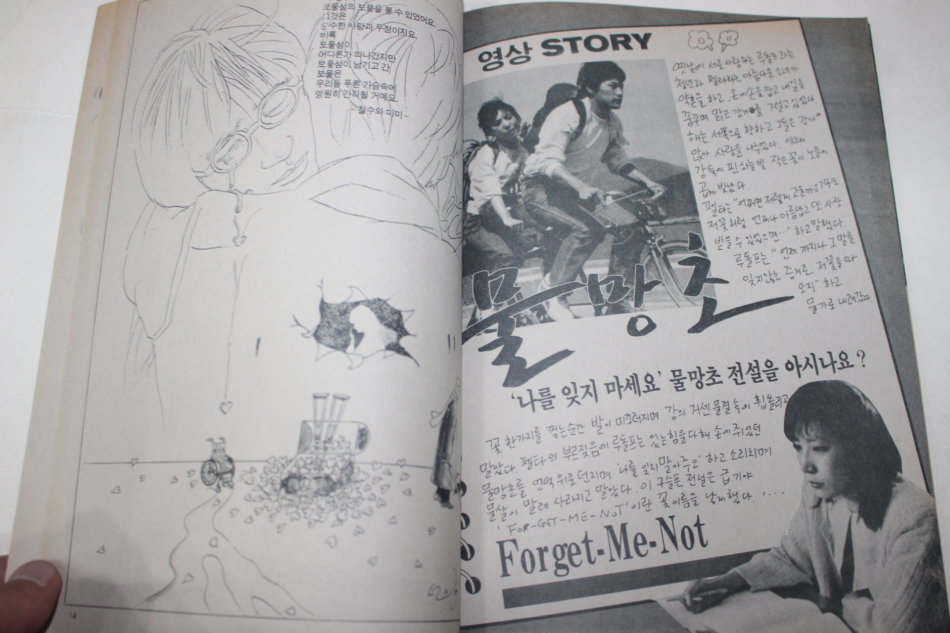 1987년 스크린 별책부록 영화만화6인집
