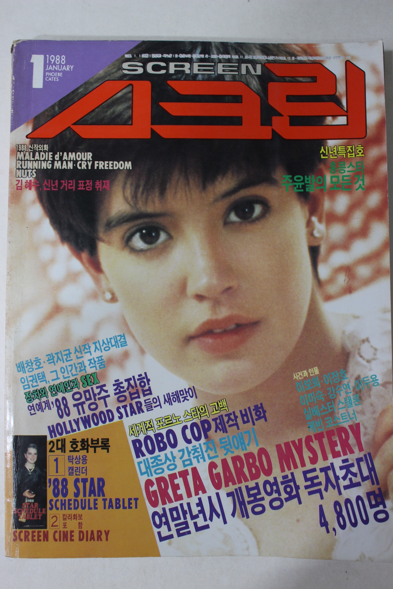 1988년 스크린 1월호
