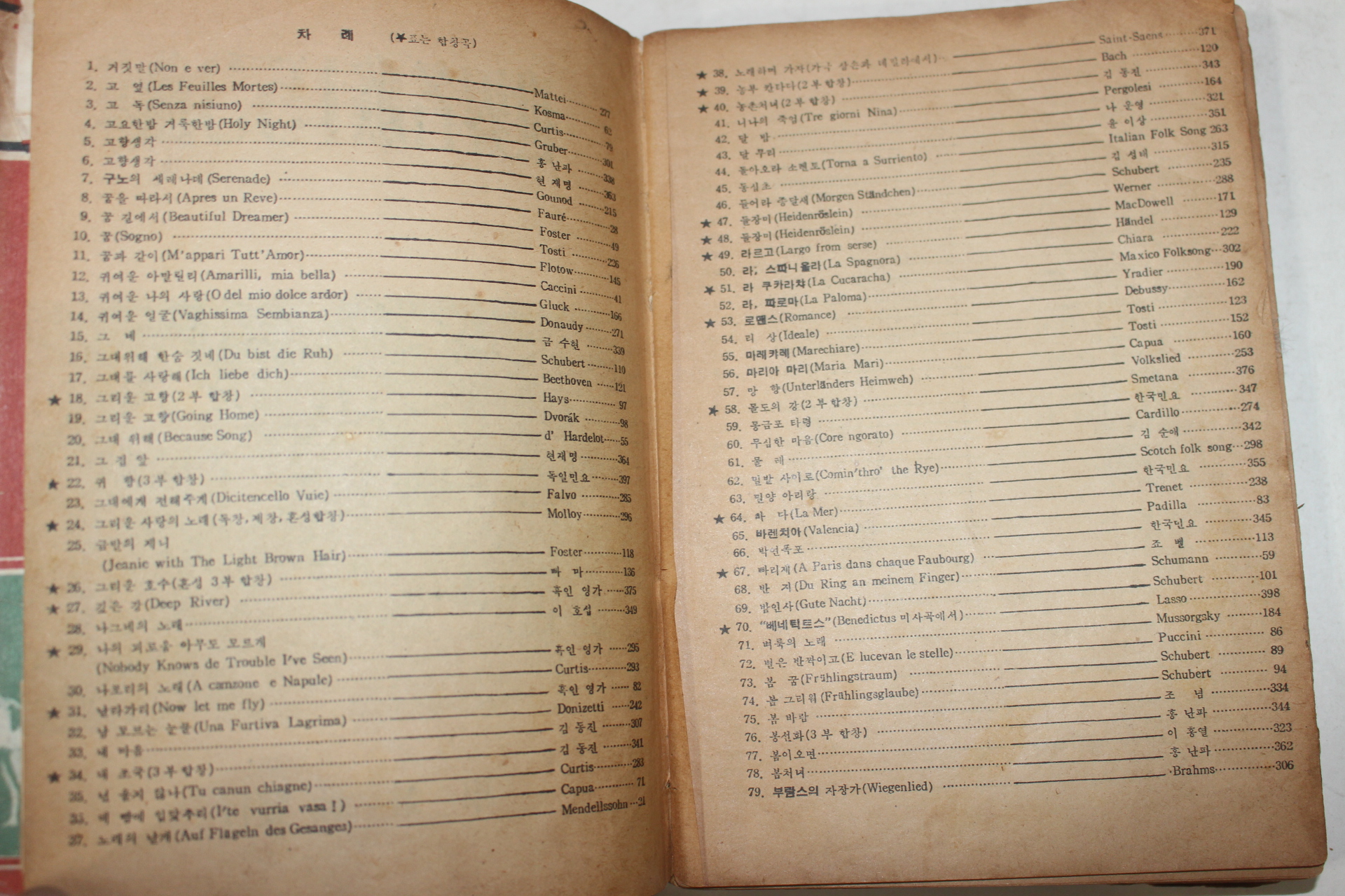 1964년 세계명가153곡집