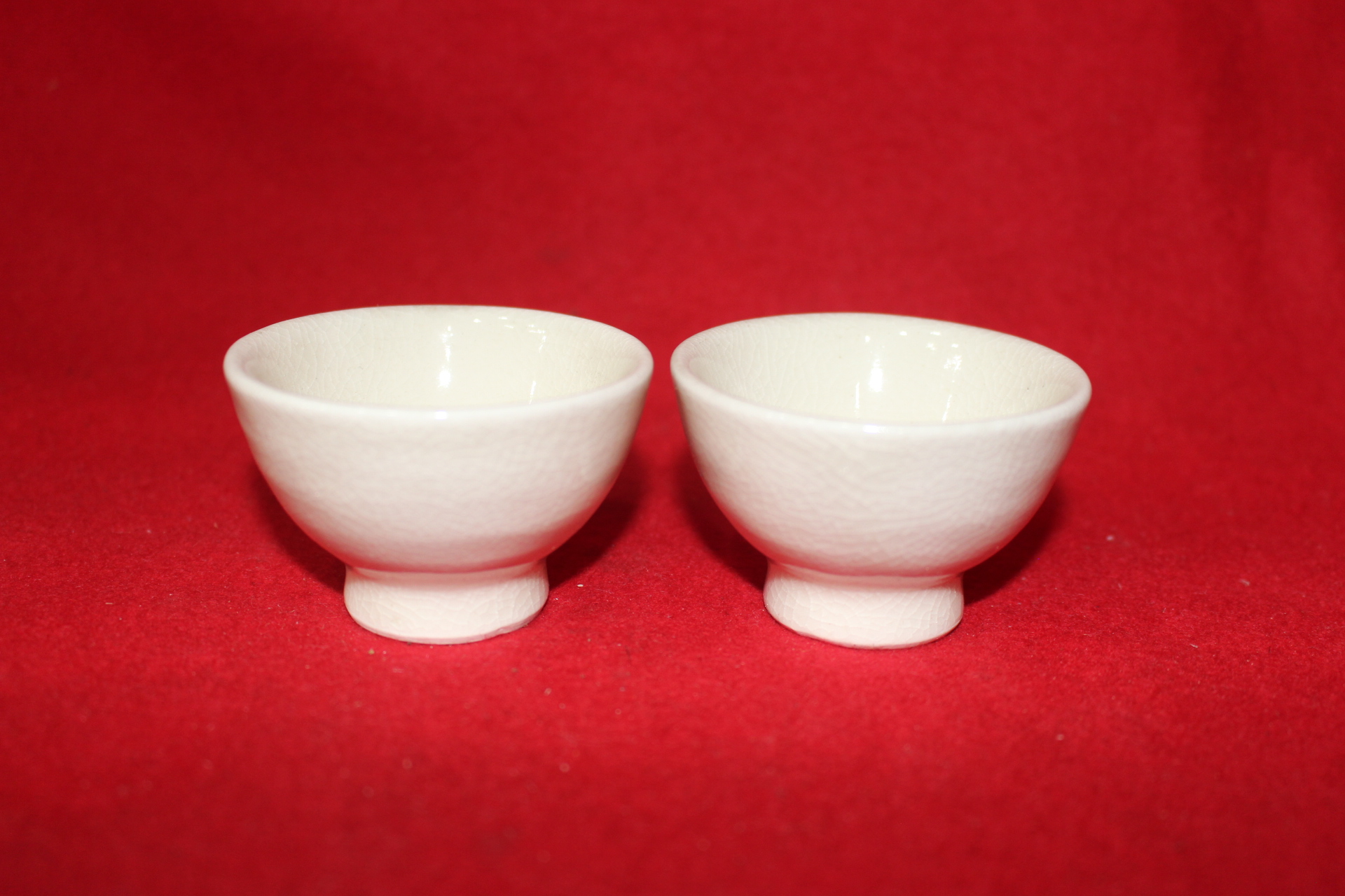 180-사이즈좋은 백자잔 2점