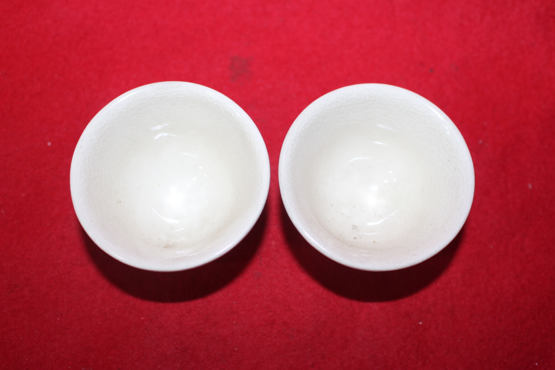 180-사이즈좋은 백자잔 2점