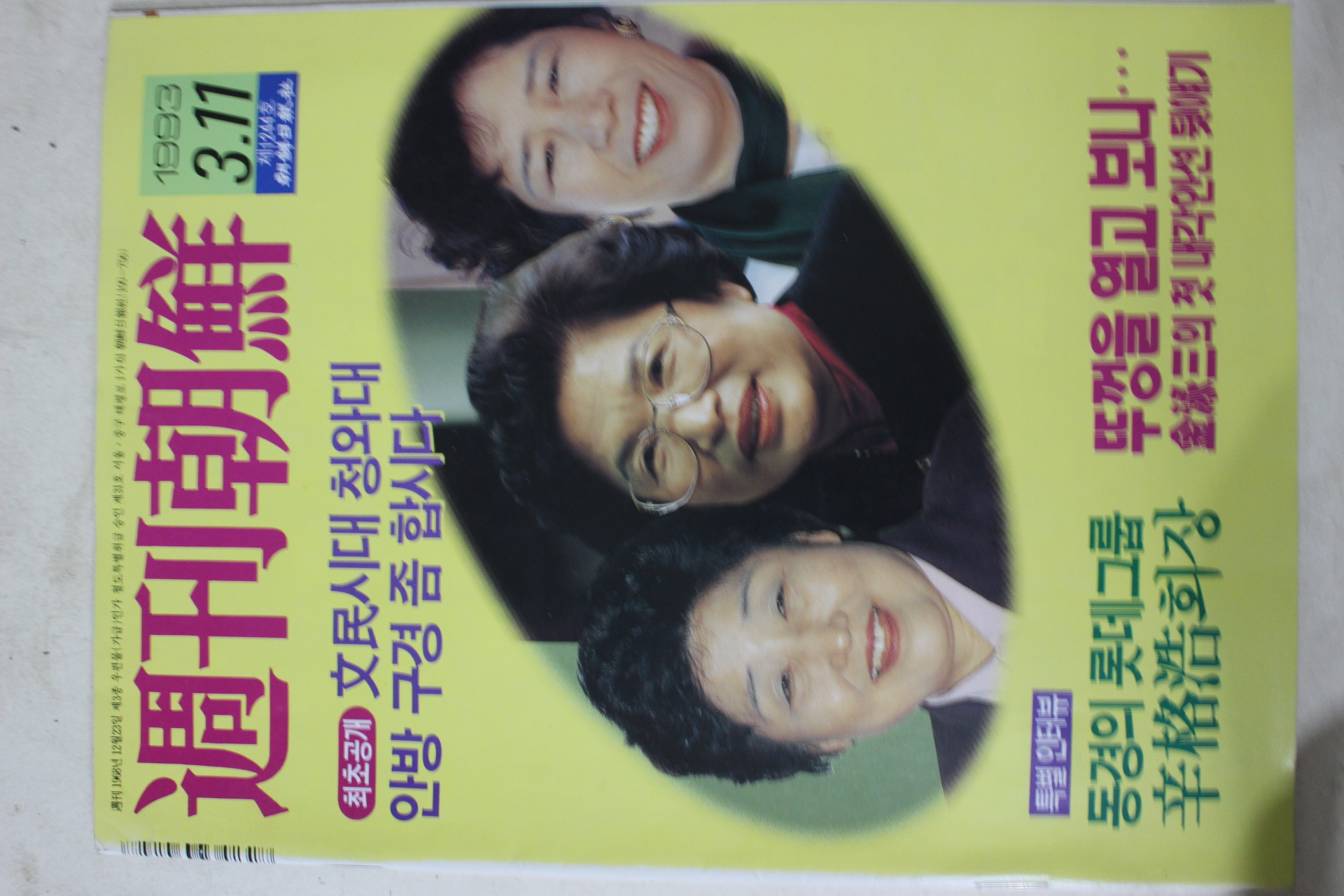1993년3월11일 주간조선