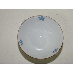 이마리 청화백자 화문 자완