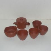 작가의 작품의 자사도자기 4인다기셋트