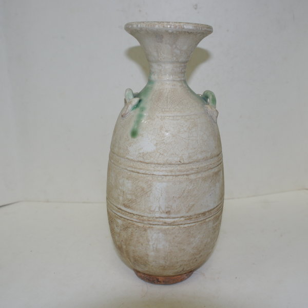 분청자 청유 이귀 주병