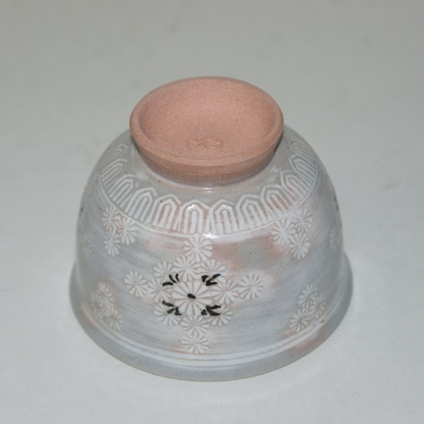 분청사기 국화인화문 잔 5점셋트