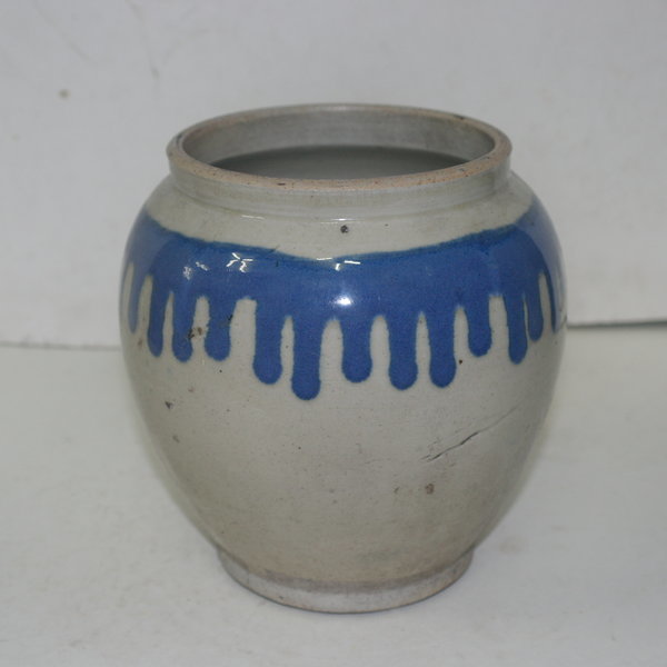 일제시기 회청자청화눈물 호