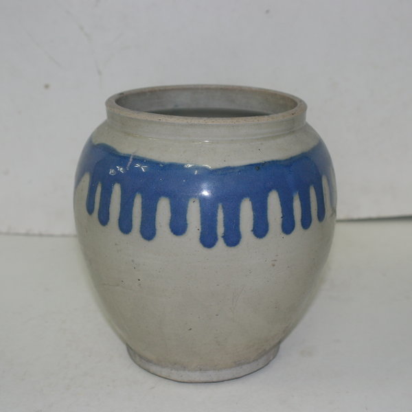 일제시기 회청자청화눈물 호