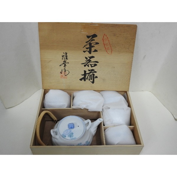 40-아리따 有田 청화백자 다관셋트