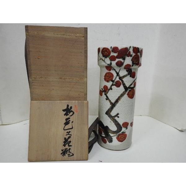 60-분청자 진사화문 호