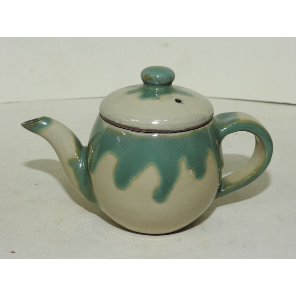 골동-청자 청유흘림 다관