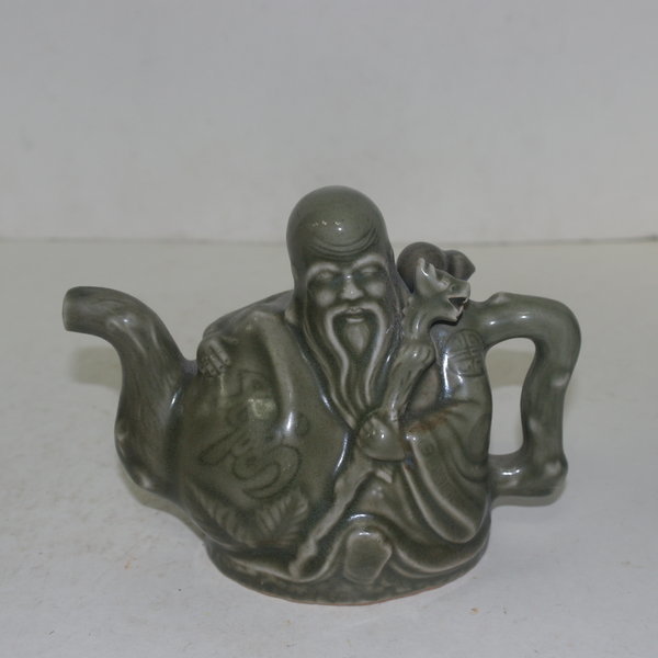 청자음각수자문 도인 주자