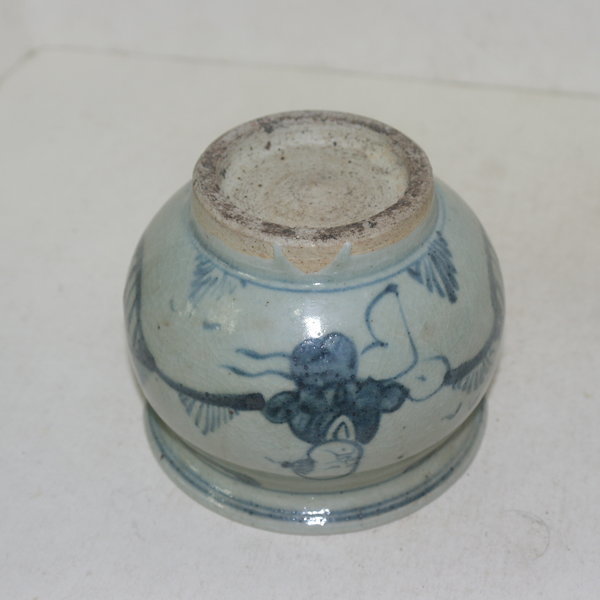 청화백자 신선문 호