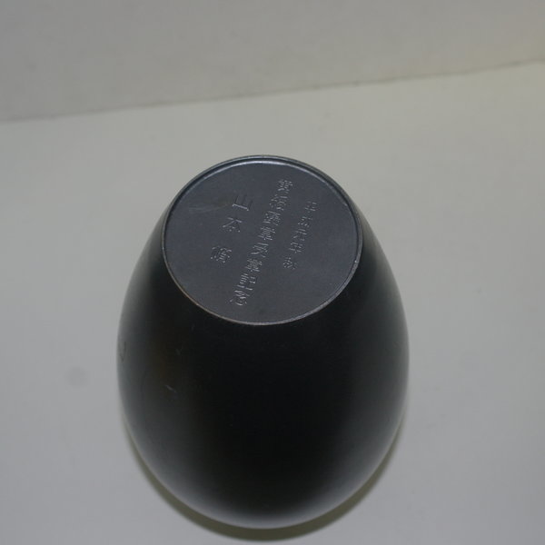 묵직한 금속합금 쌍학 화병