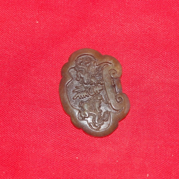 백곤옥돌 봉황옥패