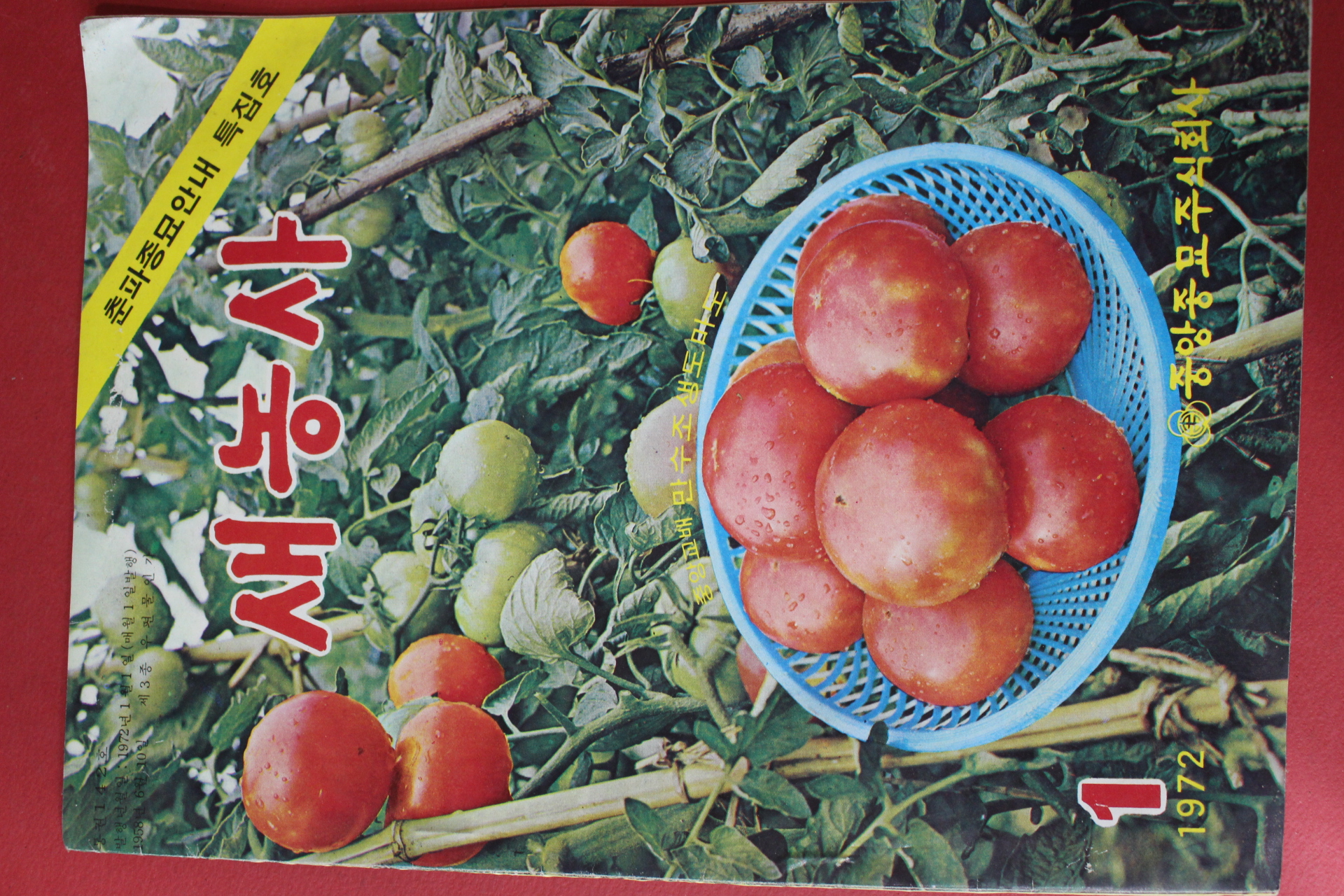 1972년 새농사 1월호