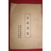 1983년 경주최씨화숙공파 종계요람