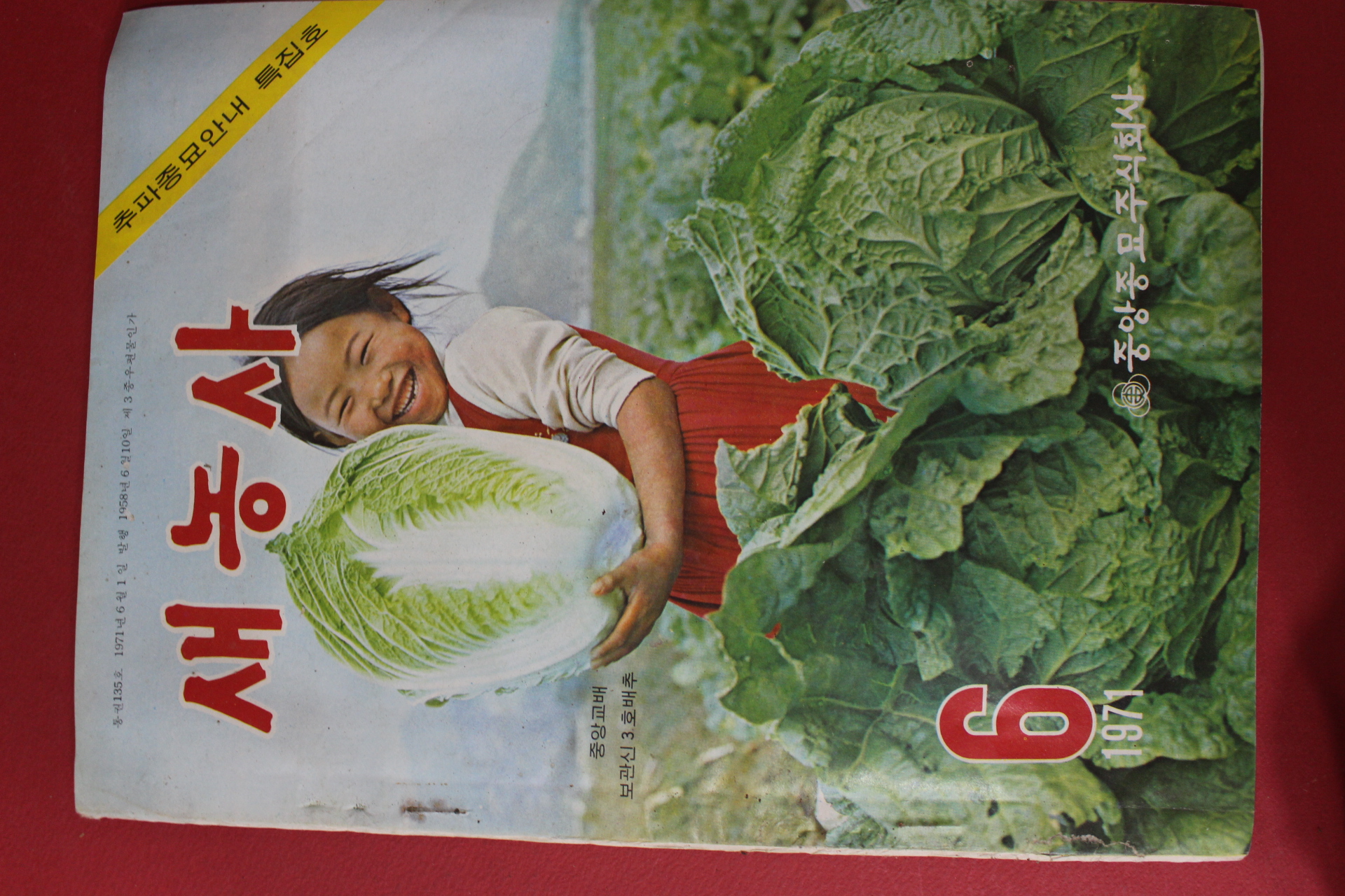 1971년 새농사 6월호