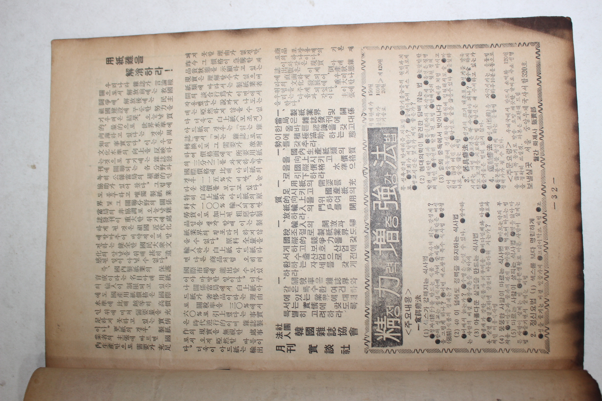 1966년 월간잡지 실담(實談) 6월호