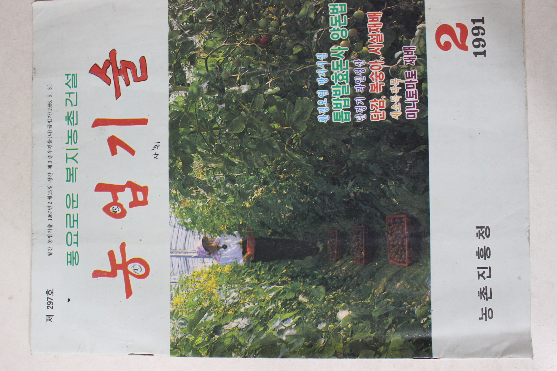 1991년 농업기술 2월호