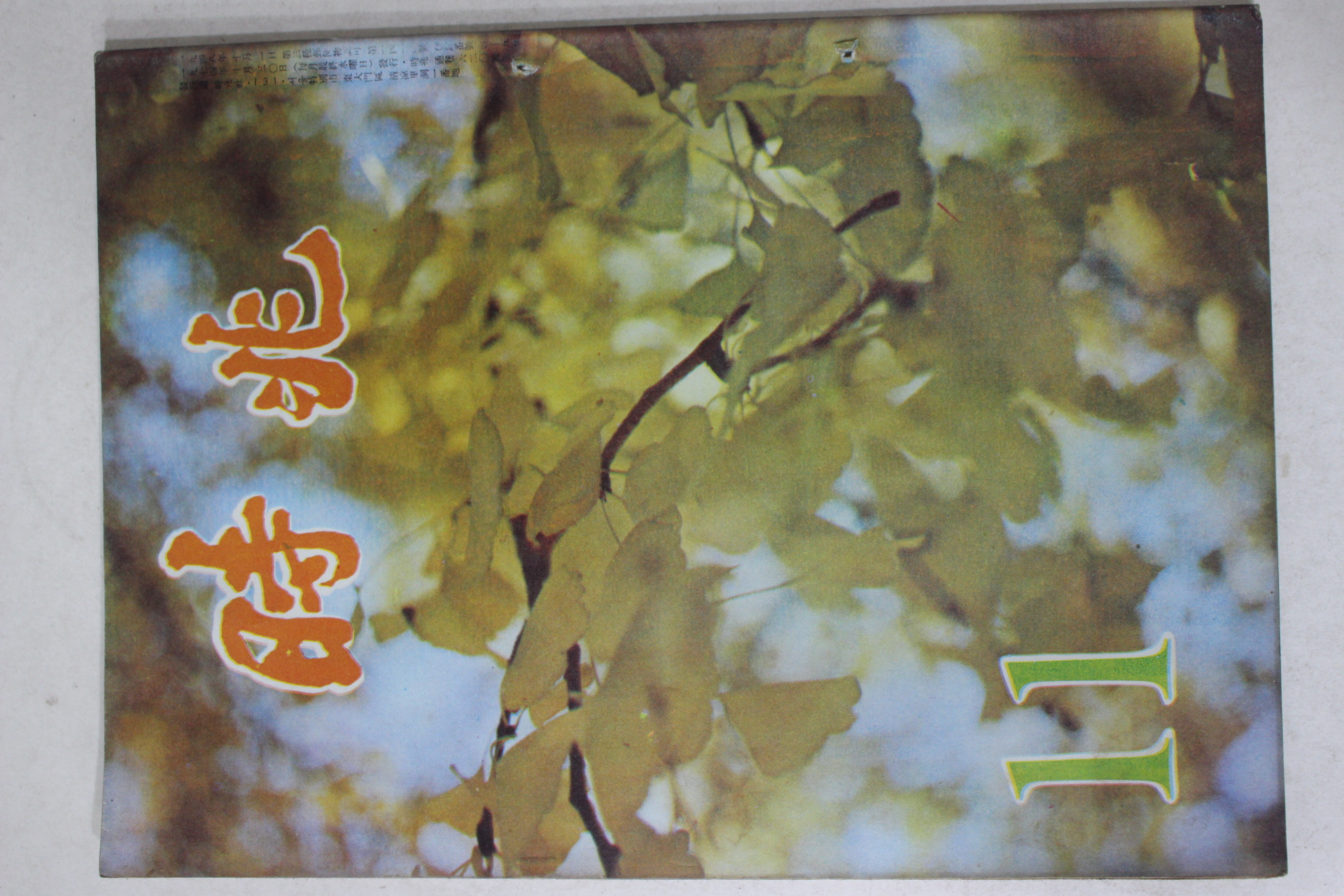 1974년 시조 11월호