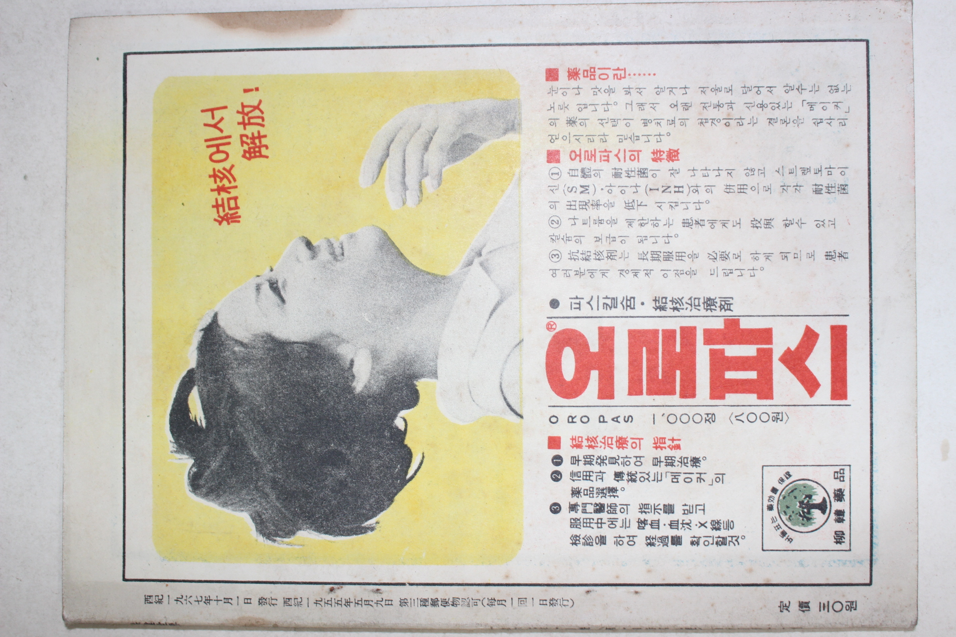 1967년 보건세계 10월호