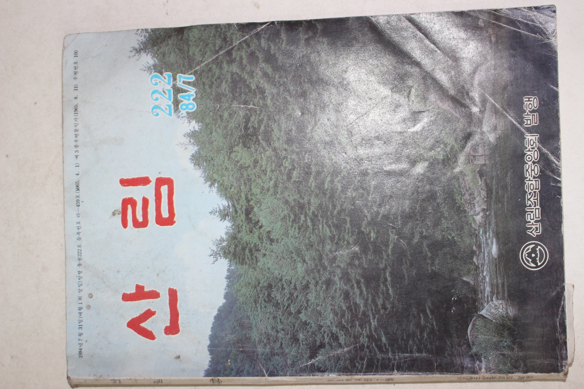 1984년 산림 7월호