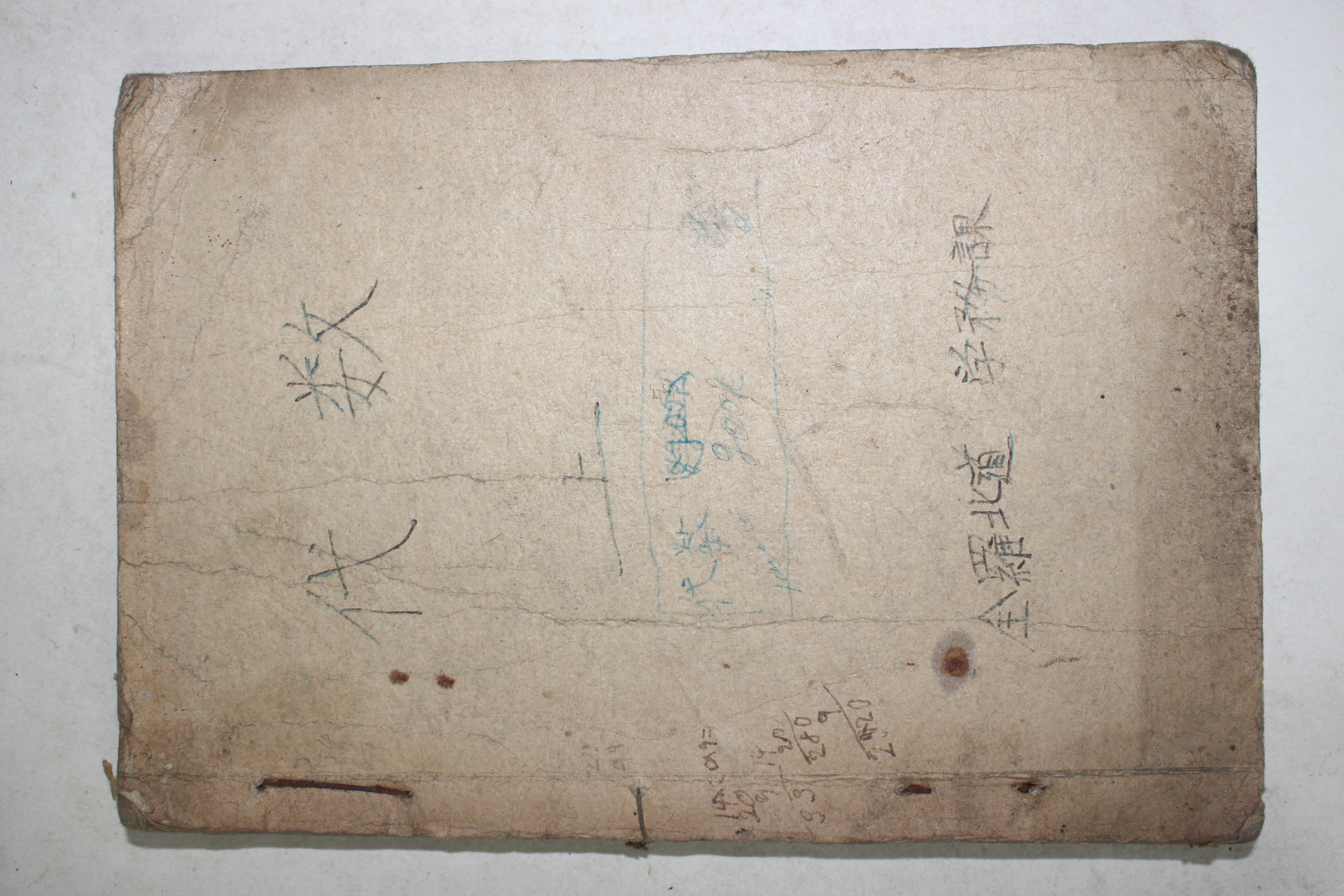 1945년 해방직후 전라북도 학무과 대수(代數) 상권