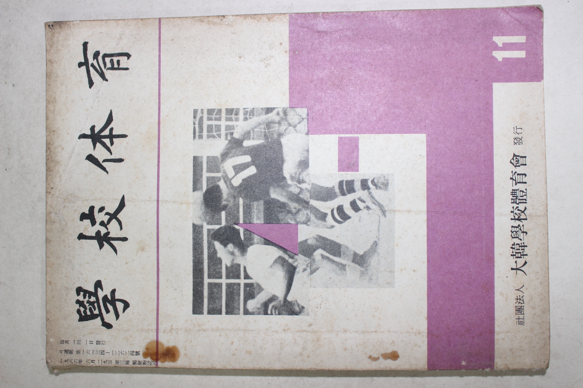1966년 학교체육 11월호