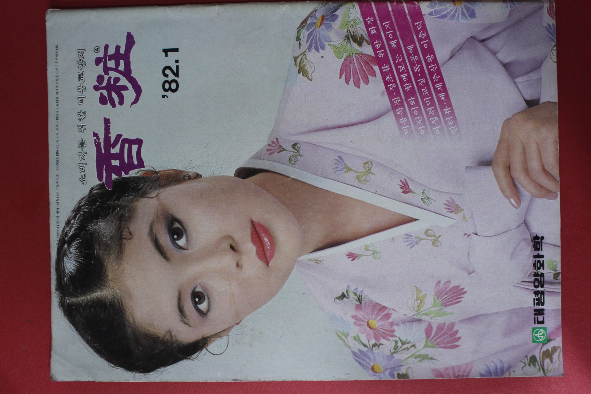 1982년 태평양화학 향장 1월호