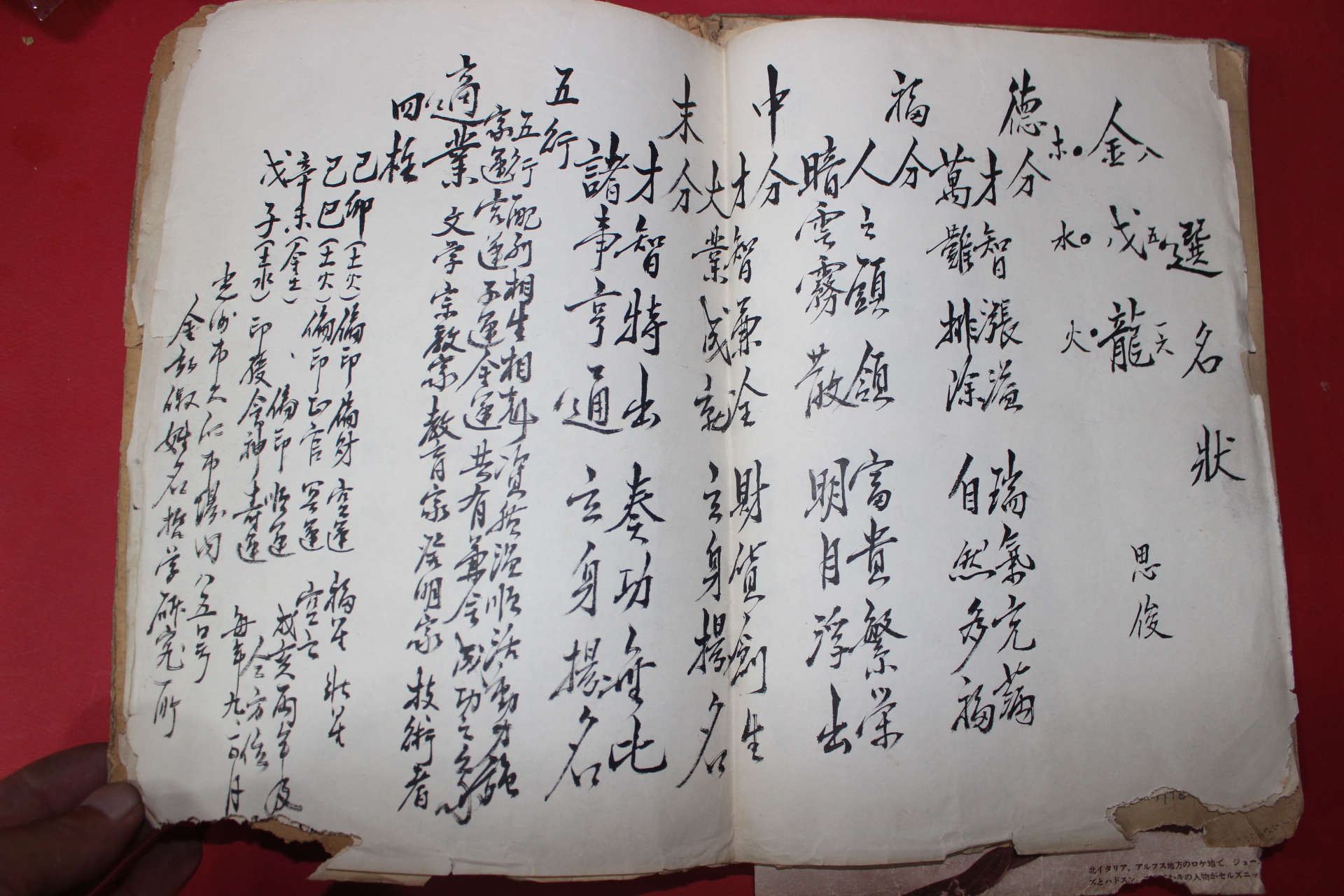 1960년 김문룡(金文龍) 문예집 스크랩북