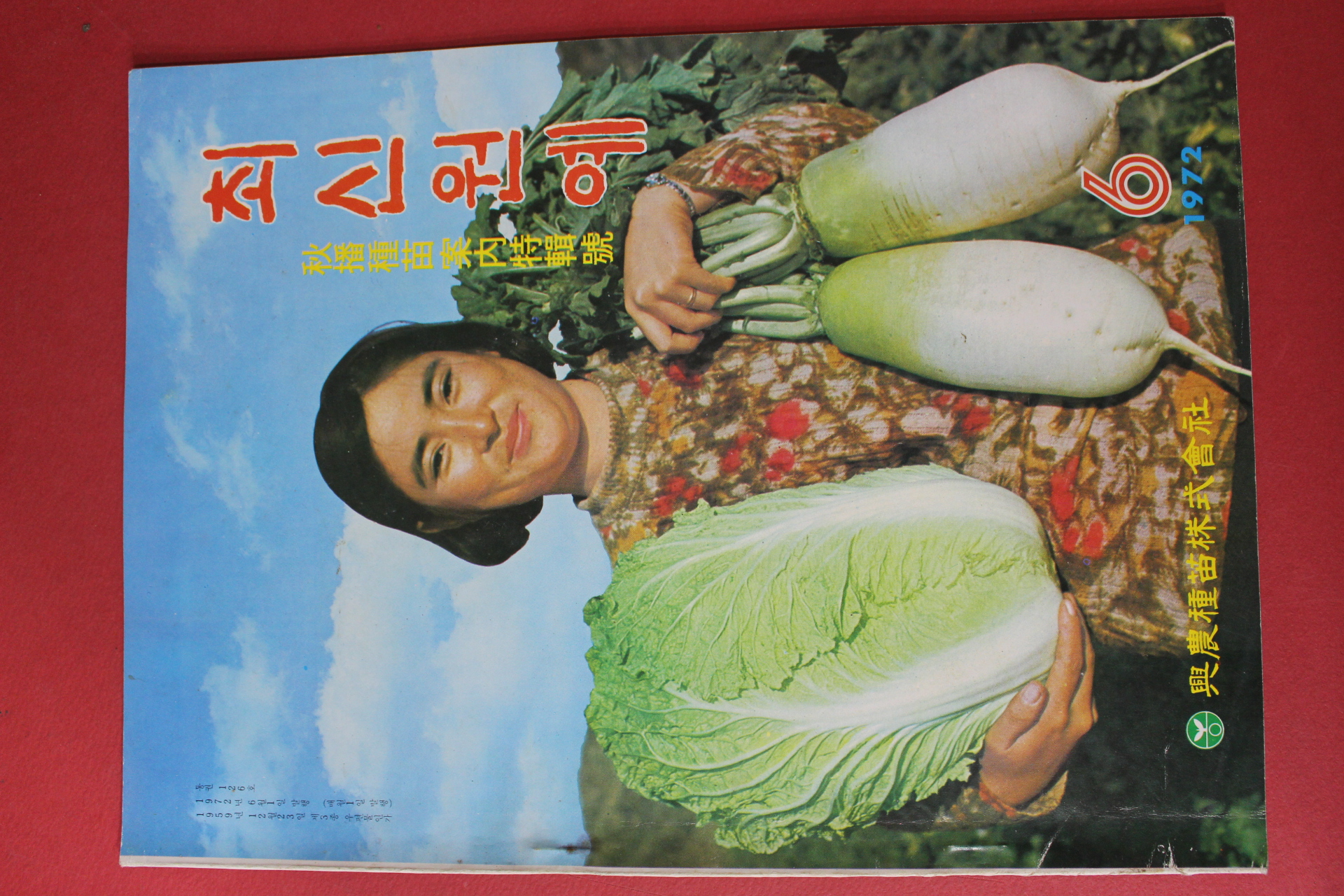 1972년 흥농종묘 최신원예 6월호