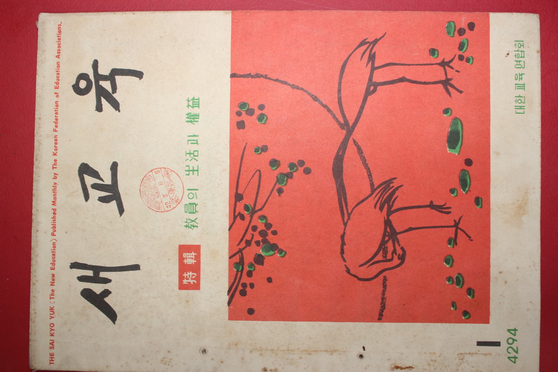 1961년 새교육 1월호