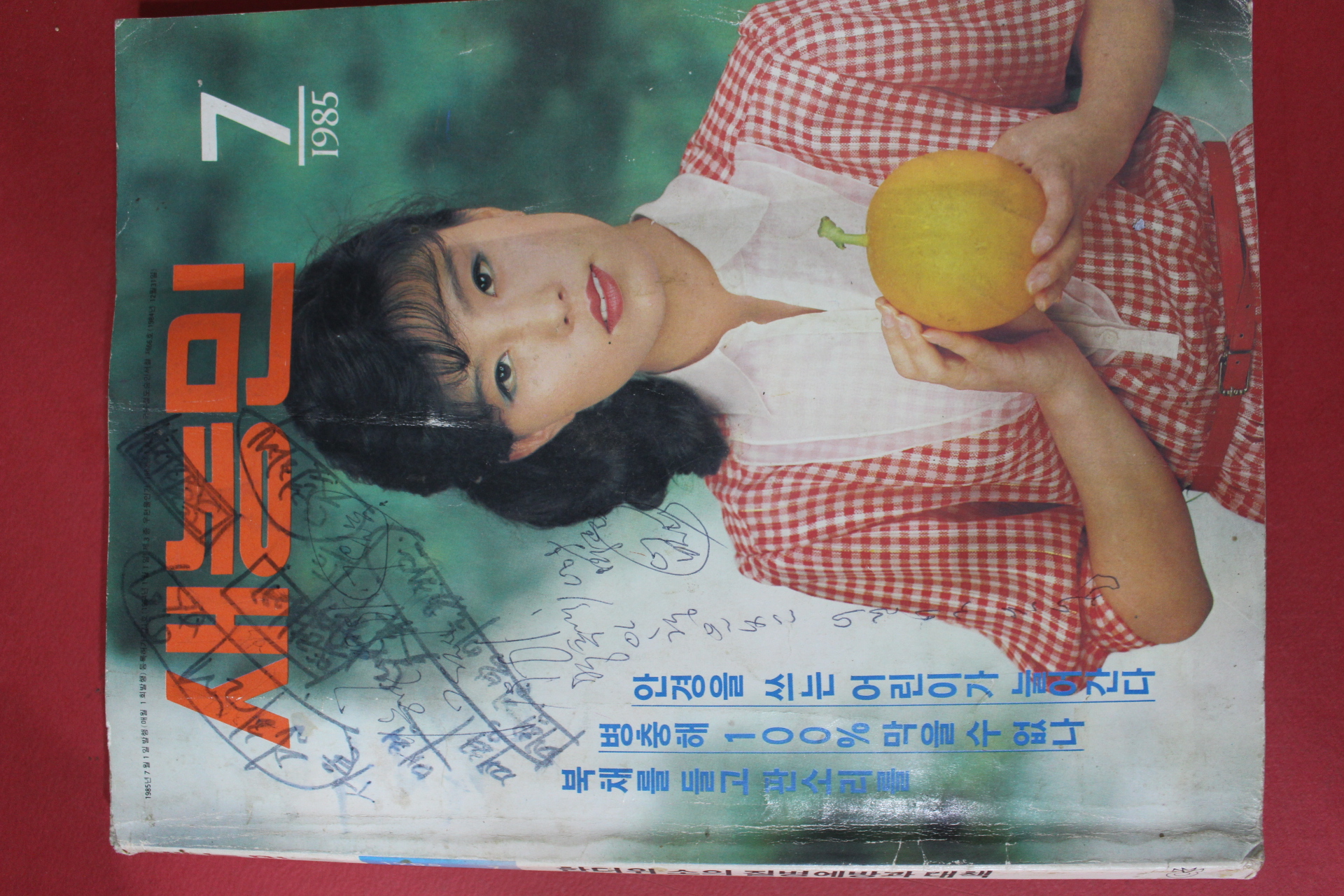 1985년 새농민 7월호