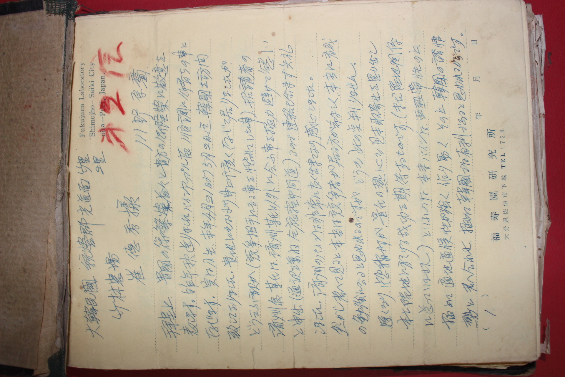 1968년 죽림농장 최덕수(崔德秀)관련 필사 100여장