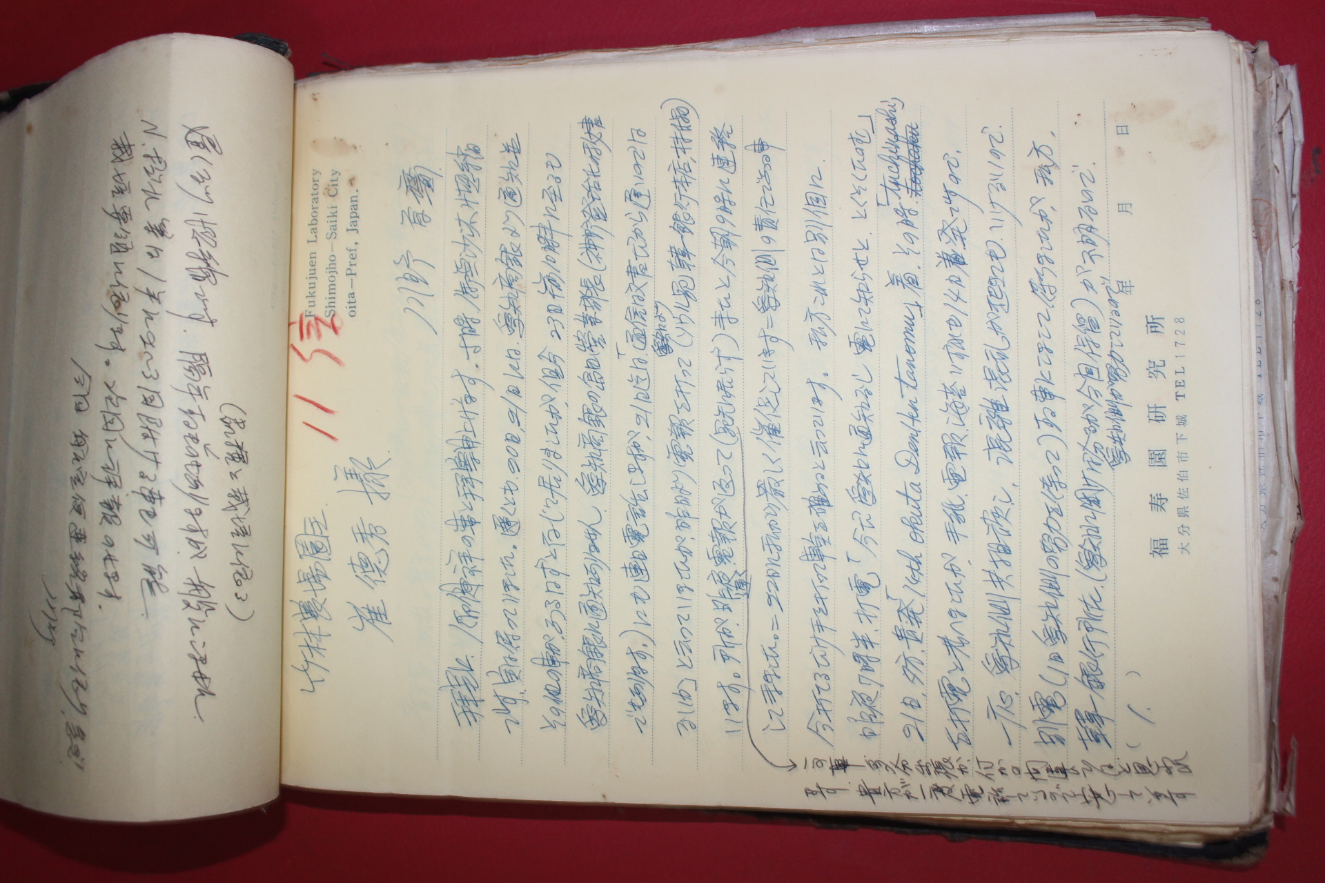 1968년 죽림농장 최덕수(崔德秀)관련 필사 100여장