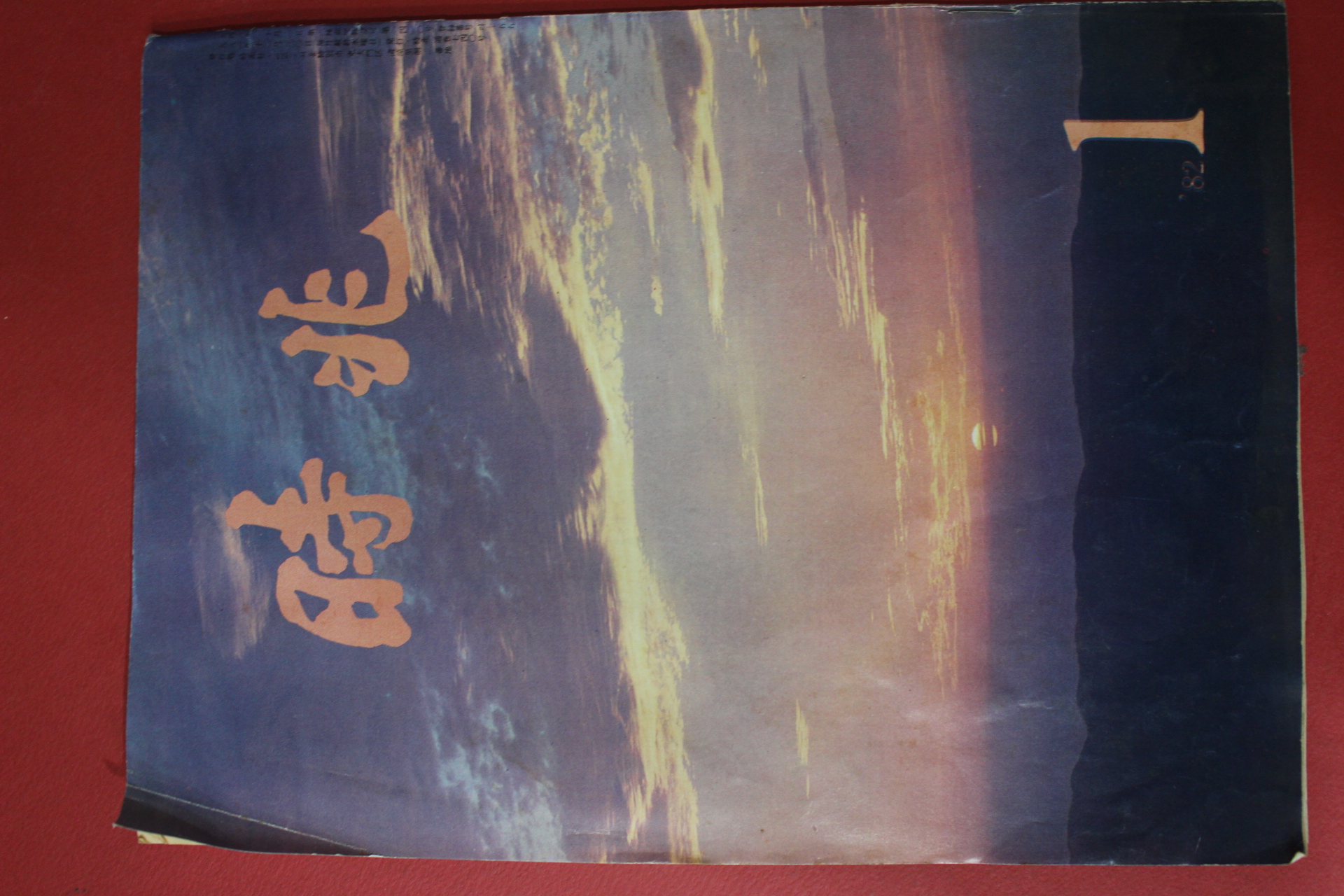 1981년 시조 1월호