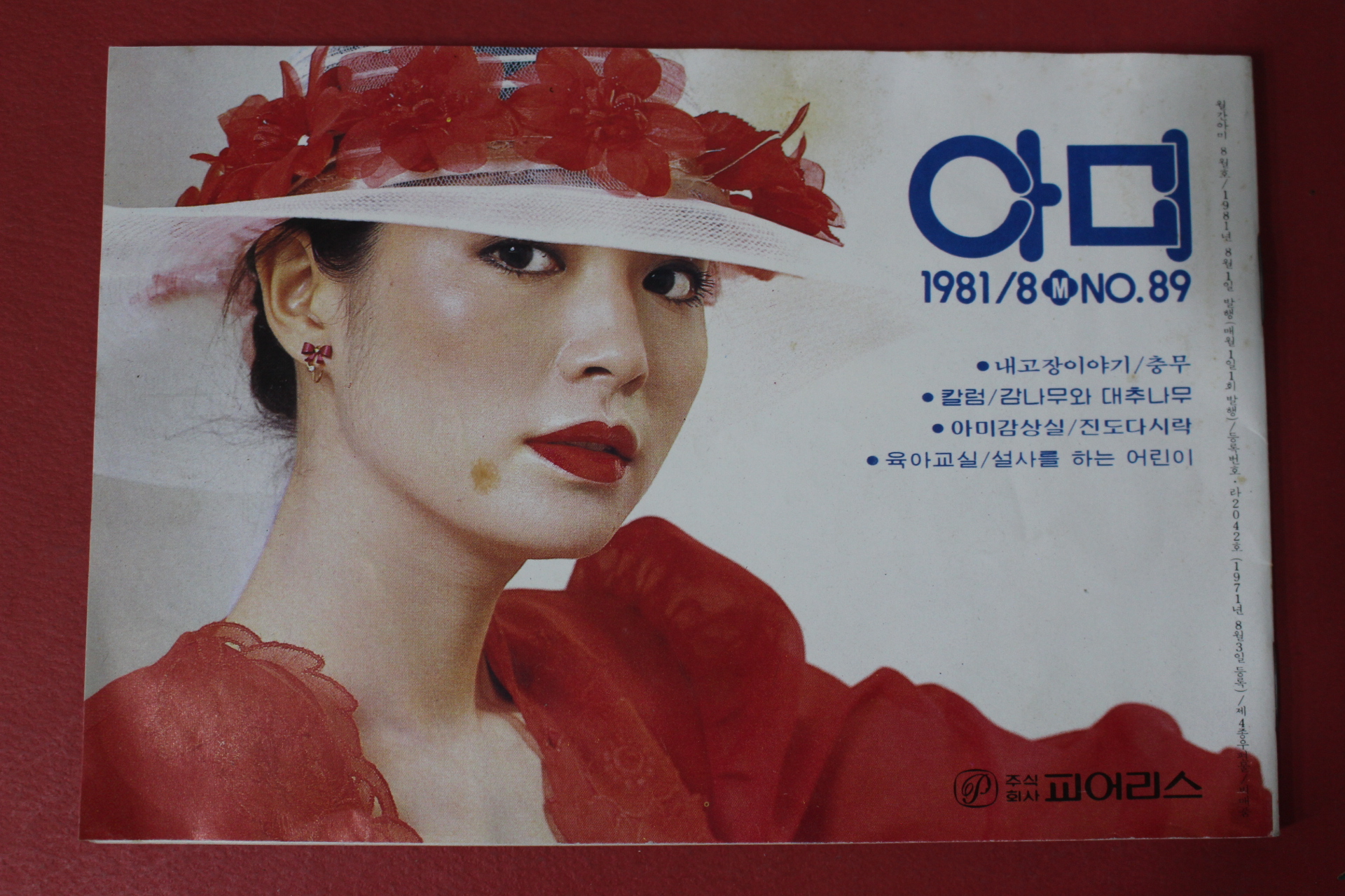 1981년 아미 8월호