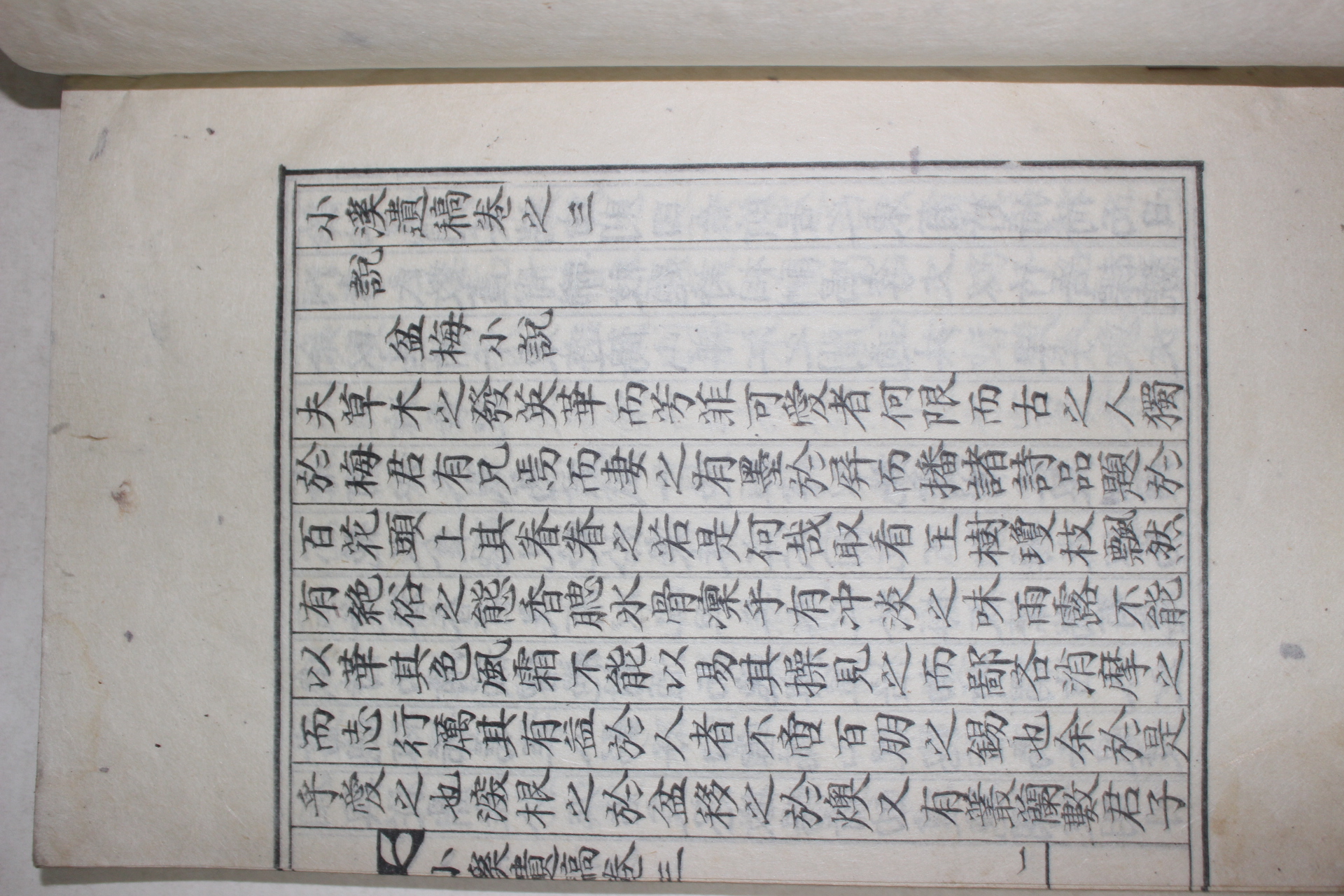석판본 정태하(丁泰夏) 소계유고(小溪遺稿) 4권2책완질