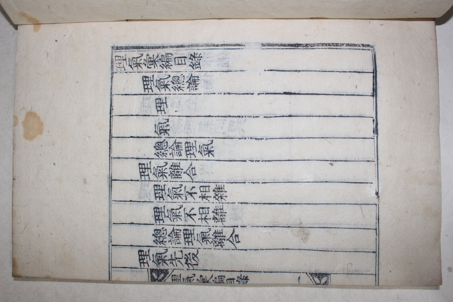 1925년 달성刊 목판본 이상정(李象靖) 이기휘편(理氣彙編) 1책완질