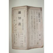 88-1938년 진주제일공립휘상소학교 통지표