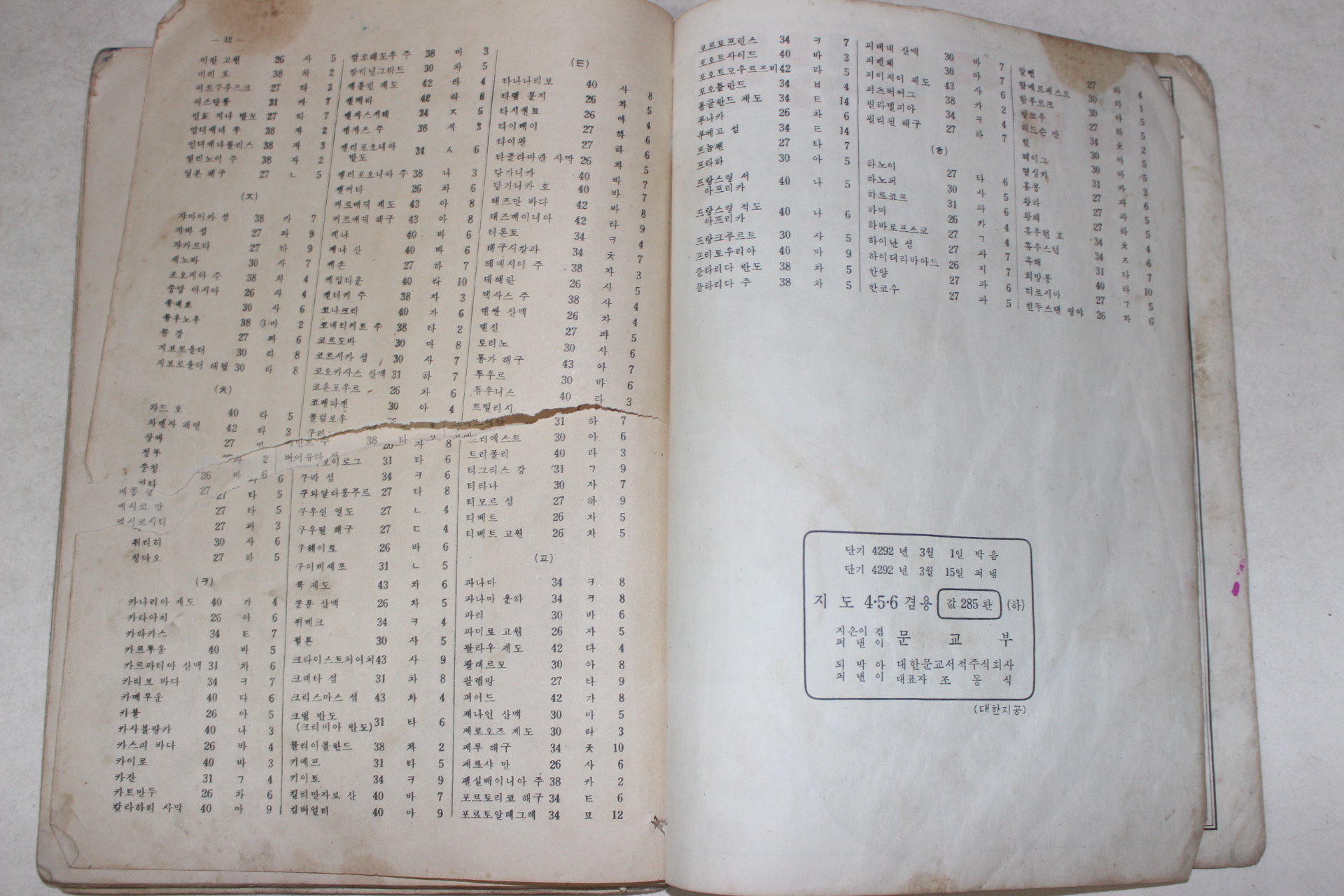 1959년 사회생활지도