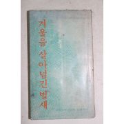 1977년 한국문학 2월호 별책부록 겨울을 살아넘긴 벌새