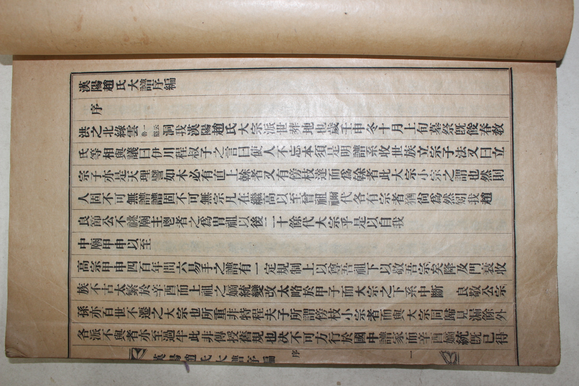 1935년 갑술보 한양조씨대보(漢陽趙氏大譜) 20책완질