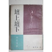 1955년초판 백광하(白光河) 단상단하(壇上壇下)