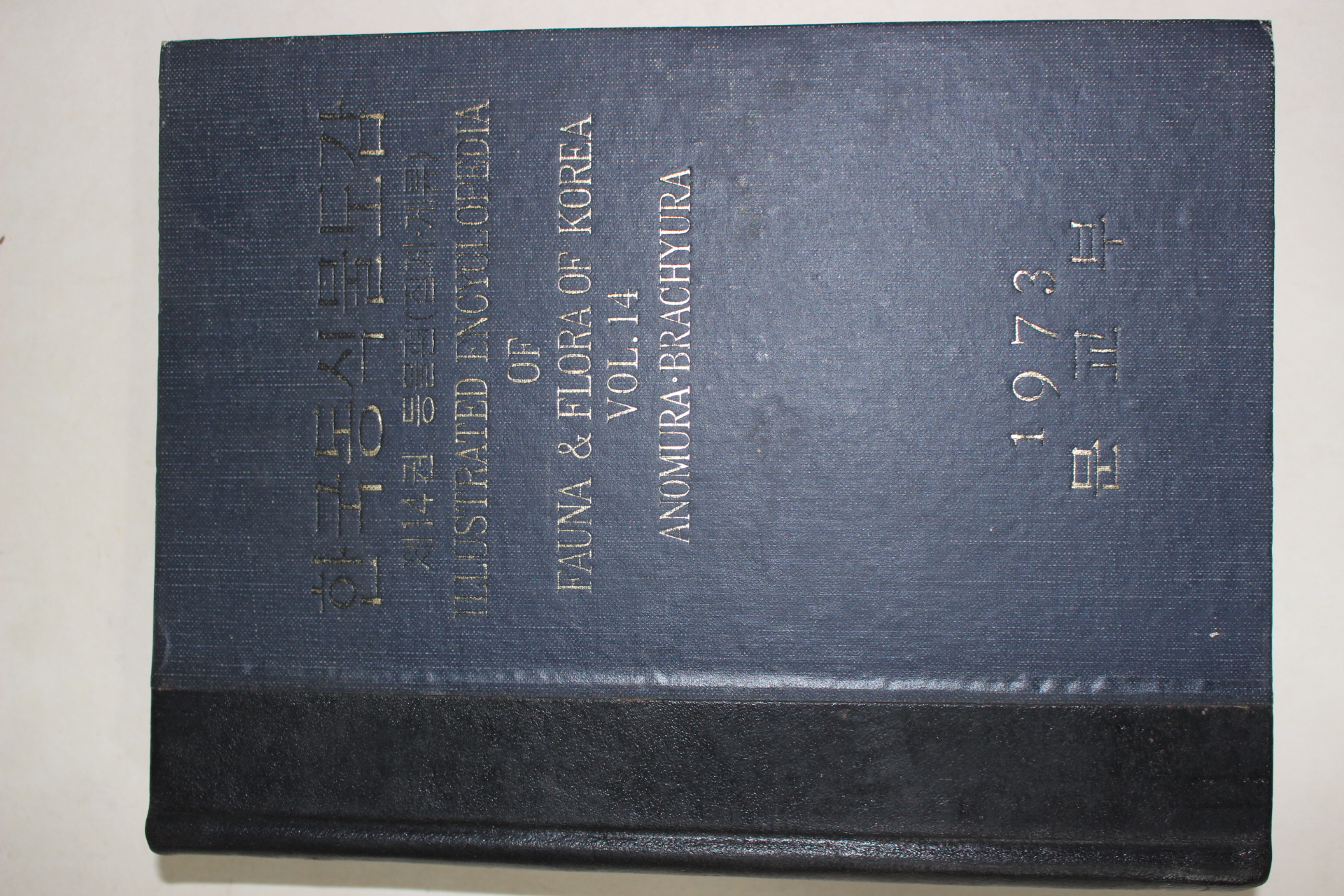 1973년초판 김훈수 한국동식물도감 동물편(집게,게류)