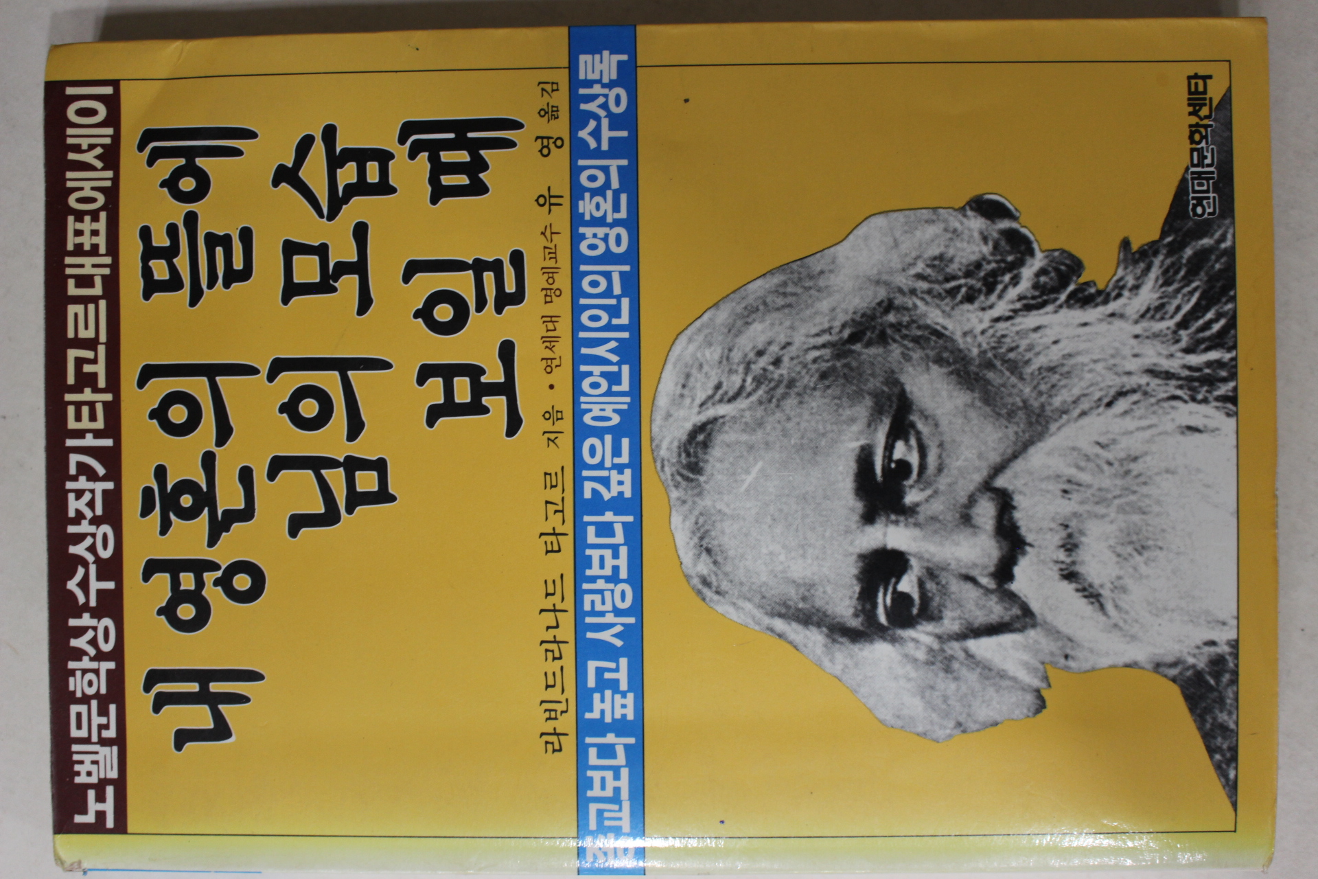 타고르 유영옮김 내 영혼의 뜰에 님의 모습 보일때