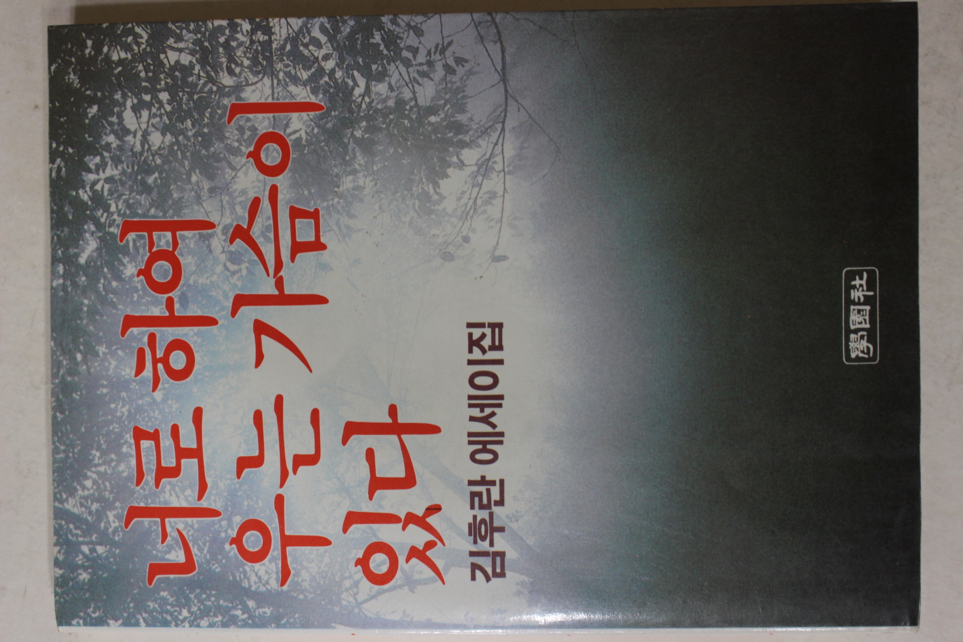 1989년 김후란 에세이집 너로 하여 우는 가슴이 있다
